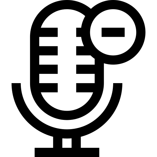 Minus laptop podcast minus icon