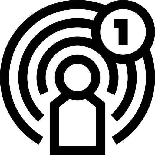 Notification music and multimedia microphone notification icon