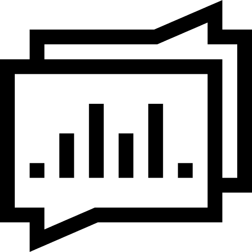 Chat wifi radio music and multimedia icon