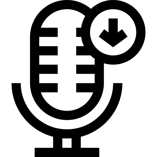 Download communications streaming broadcast icon