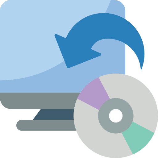 Restore desktop data restore icon