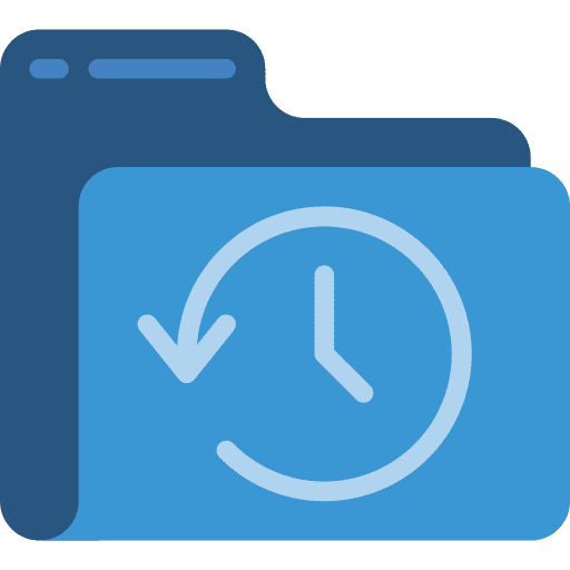 Folder recovery folder computer icon