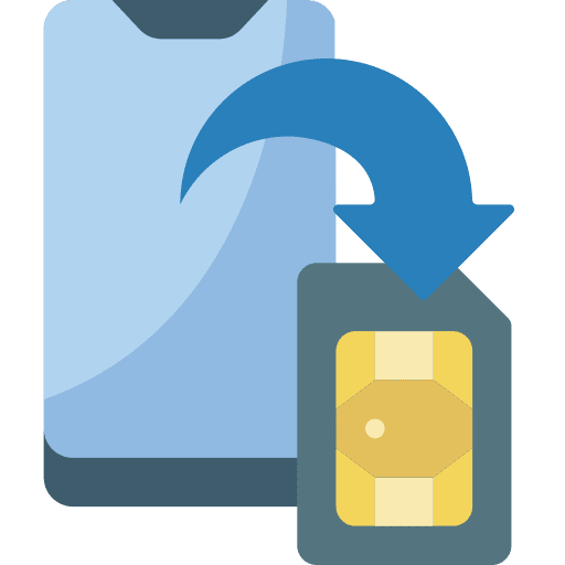 Phone sim phone sim simcard phone icon