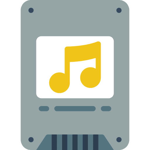 Music archive sync backup recovery icon
