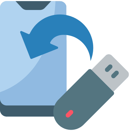 Restore sync files computer icon