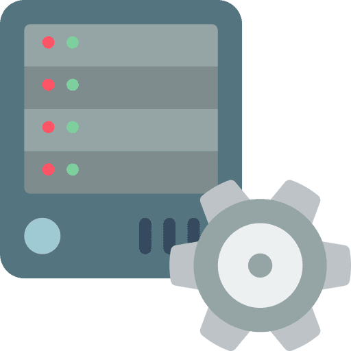 Storage device computer network sync icon