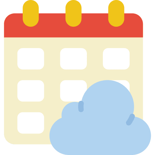 Schedule sync recovery files icon