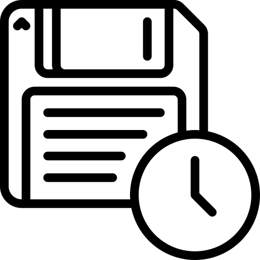 Save files auto recovery icon