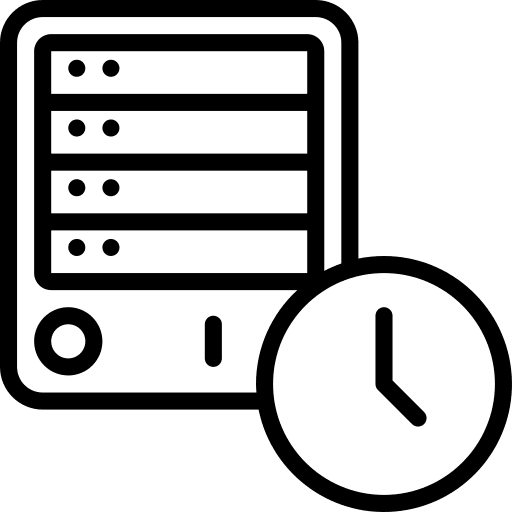 Storage device sync data files icon