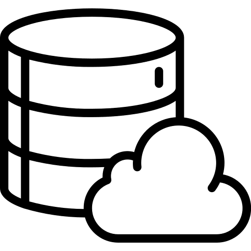 Database backup database computer icon