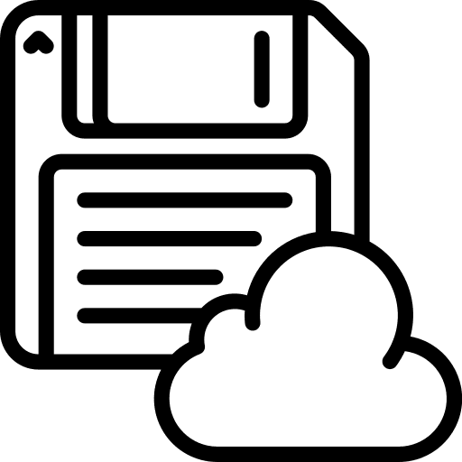 Save files backup save icon