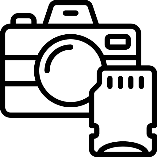 Camera camera recovery data icon