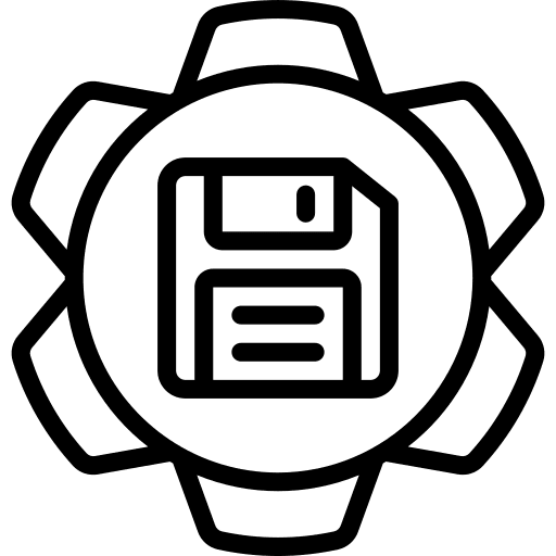 Save backup save recovery icon