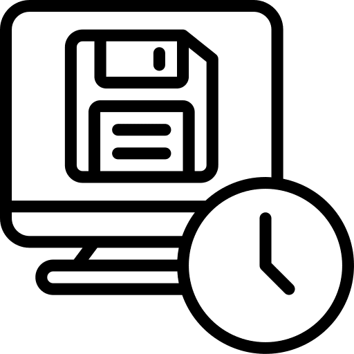 Schedule desktop disk schedule icon