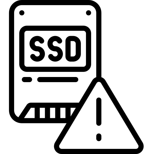 Solid state drive files recovery solid state drive icon