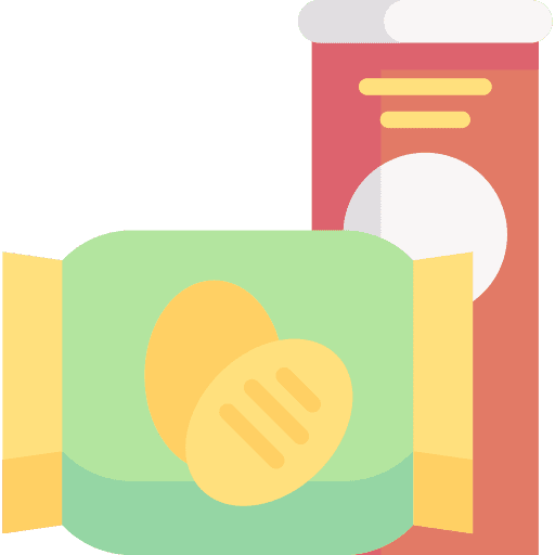 Chips fast food food and restaurant unhealthy icon