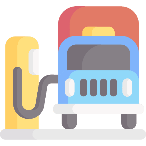 Gas station vehicle gas pump gas station icon