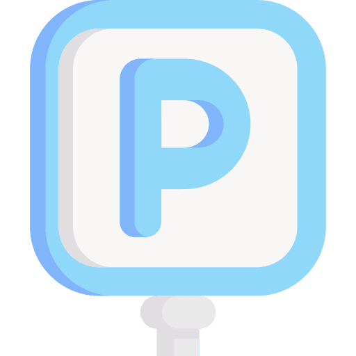 Parking parking transportation vehicle icon