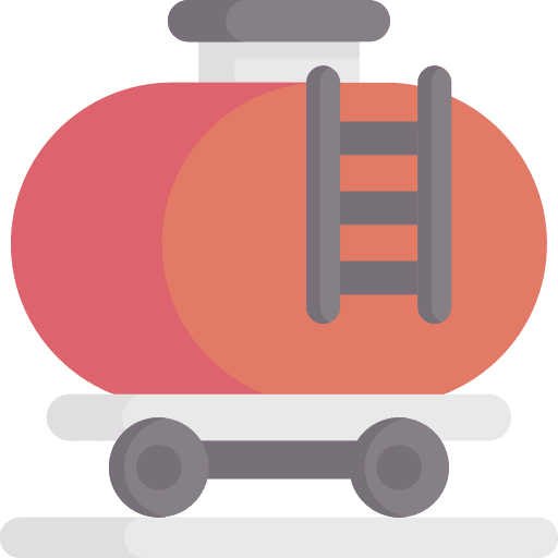 Tanker industry tanker gas truck icon