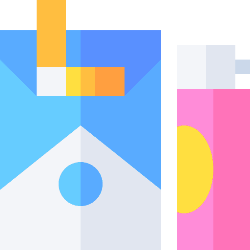 Cigarettes nicotine smoking cigarettes icon