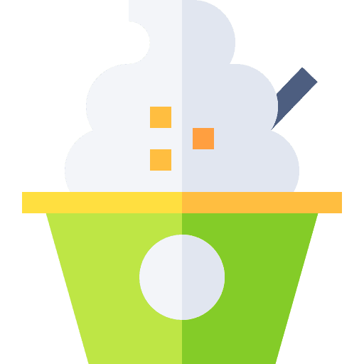 Frozen yogurt frozen yogurt food birthday icon