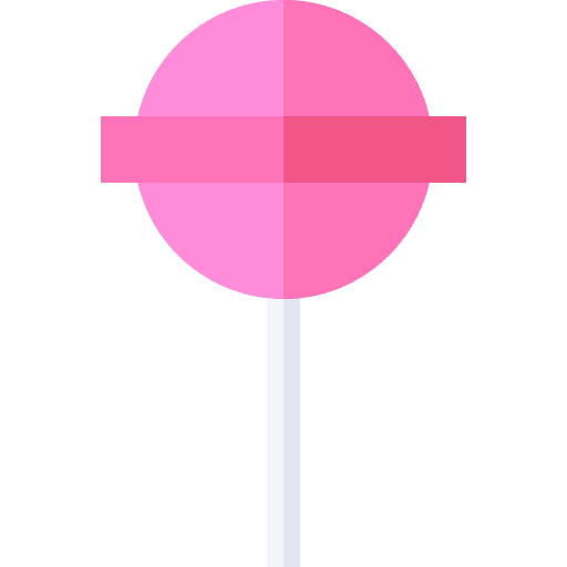 Lollipop dessert sugar candy icon