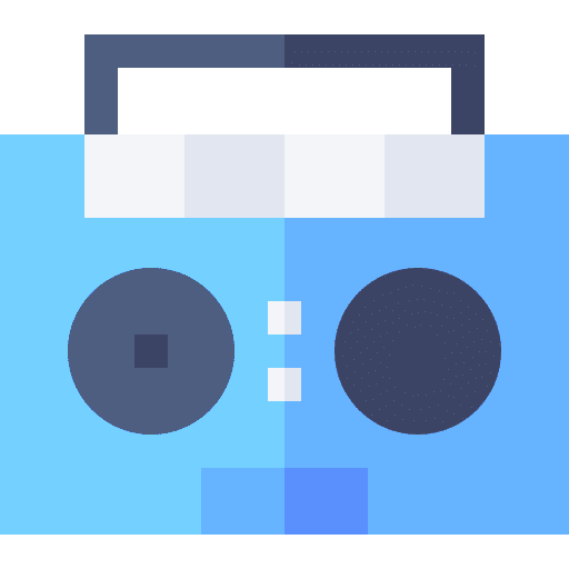 Radio news radio transistor icon