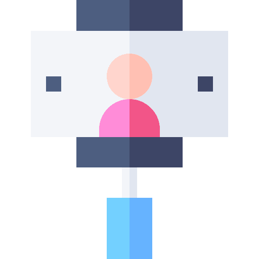 Selfie memories selfie camera icon