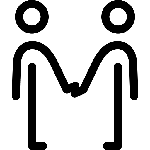 Shaking hands businessmen businessman friendly icon