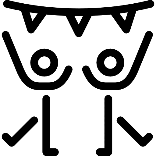 Two men celebrating dance dancers stick man icon