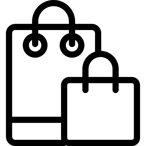 Bags bags shopper supermarket icon