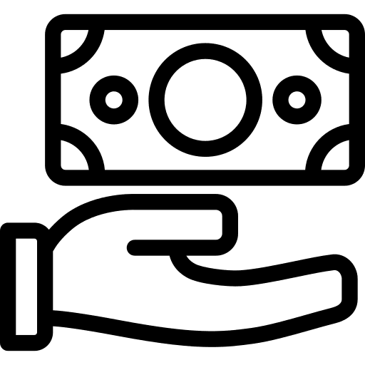 Money business bank ebitda icon