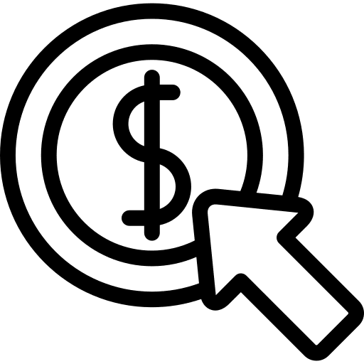 Pay pay commerce economy icon