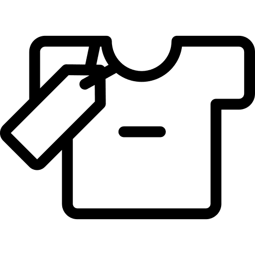 T shirt tag fashion t shirt icon