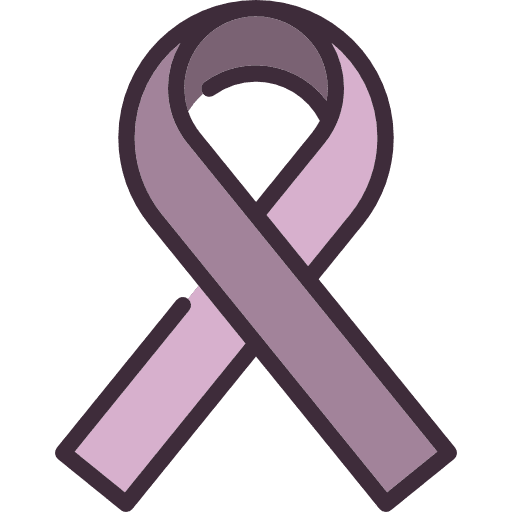 Purple ribbon sign signs symbol icon