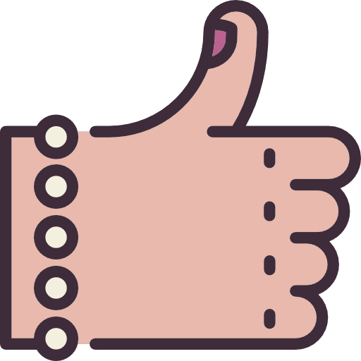 Choice femenine gestures hand gesture icon