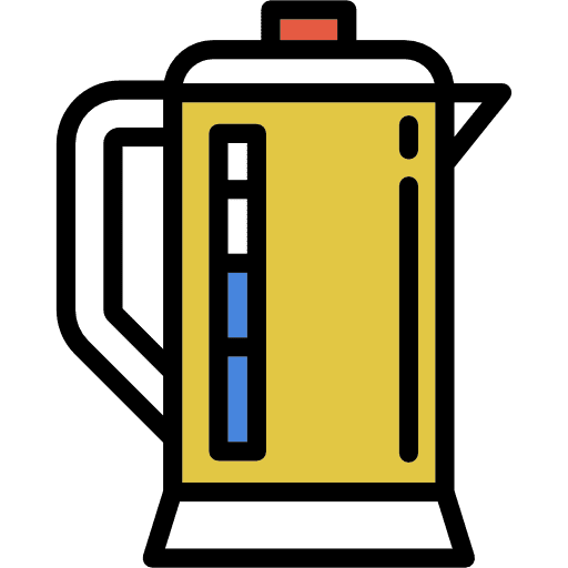 Maker heat coffee maker kitchen icon