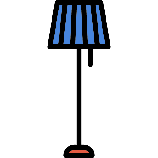 Lamp illumination light technology icon