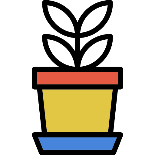 Plant leaves garden nature icon