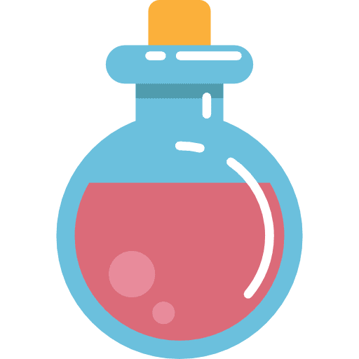 Potion fairy tale folklore legend icon