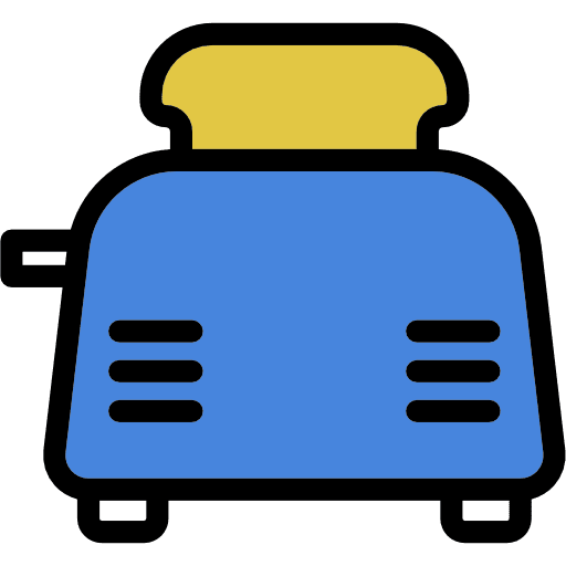 Toaster toaster bakery breads icon