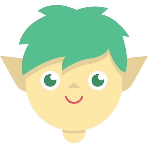 Elf avatar people fantasy icon