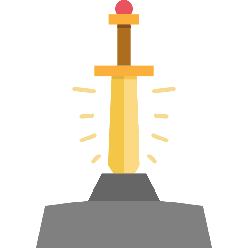 Excalibur folklore excalibur sword icon