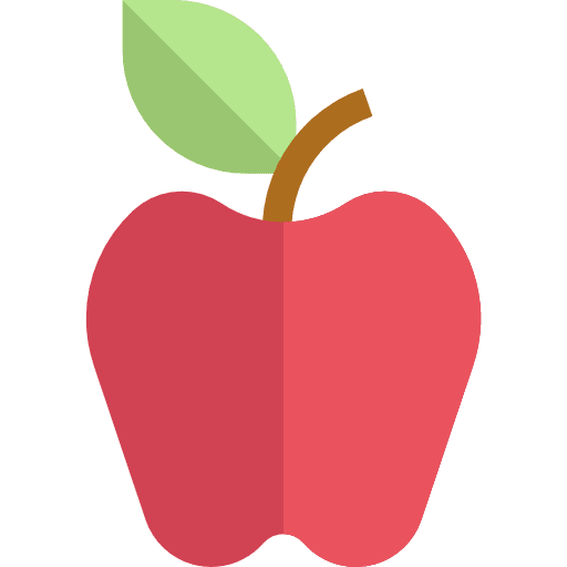Apple diet healthy food food icon