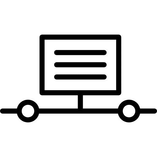 Transfer process education sharing icon