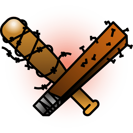 Cudgel hipster old school tattoo icon