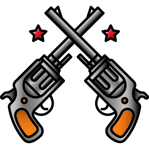 Guns vintage guns hipster icon