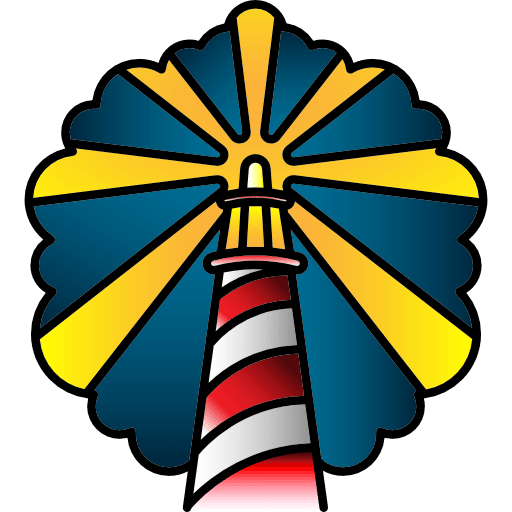 Lighthouse old school lighthouse buildings icon