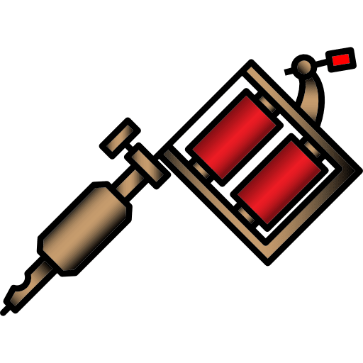 Tattoo machine tattoo vintage tattoo machine icon