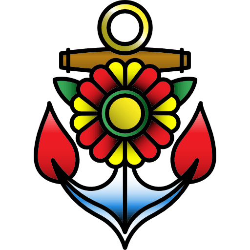 Anchor tattoo anchor old school icon